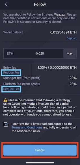 Following Now Implemented Into Top Coin Miners Mobile App Copy Trading Experience - 3